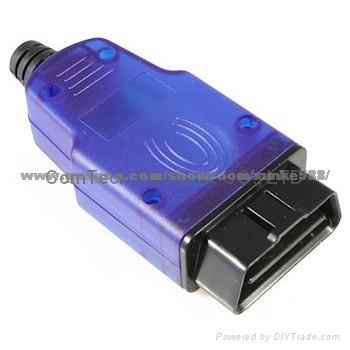 OBD-2 Connector elongated blue For BYD