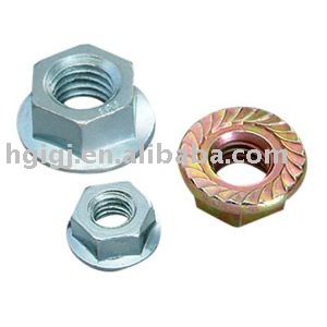 Nut With Flange Face ,Fastener,Din6923