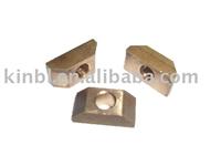 Square Brass Nut