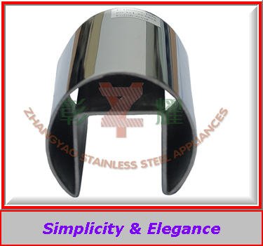 Stainless Steel Tube With Single Slot Mirror Polish