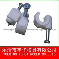 Circle Cable Clip with Iron Nail