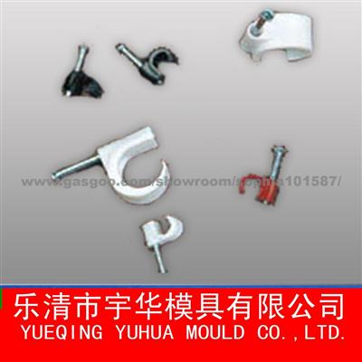 Cable Clip with Steel Nail Size:3.5mm,4mm,5mm,6mm,7mm,8mm,9mm,10mm,12mm,14mm,16mm,18mm