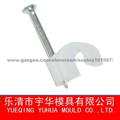 Iron Nail Cable Clip