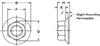 Serrated Flange Lock Nuts