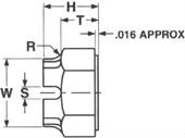 Hex Slotted Nuts