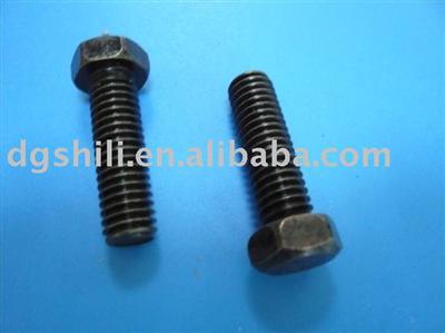 The kinds of bolts in bulk quantity with different shapes and materials