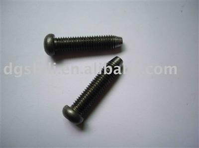 Cone screw, screw