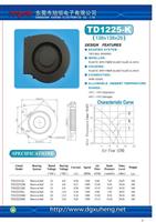 TD1225 cooling fan