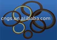 Adhering type oil seal lip mouth film