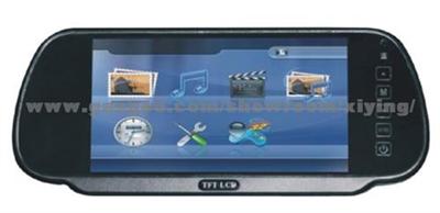 17 Inch Car Rearview Mirror Monitor480*234*RGB