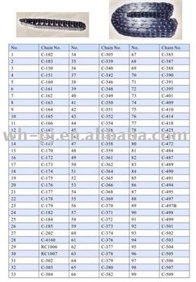 Japanese and other series timing chain