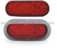 LED 6" Oval Stop/Tail/Turn Lamp with 13 diodes