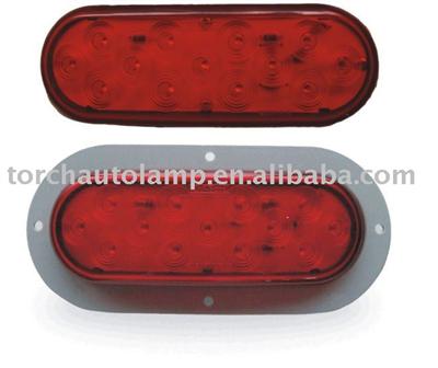 LED 6" Oval Stop/Tail/Turn Lamp with 13 diodes