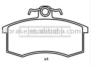 Lada Brake Pads   2108-350 1089