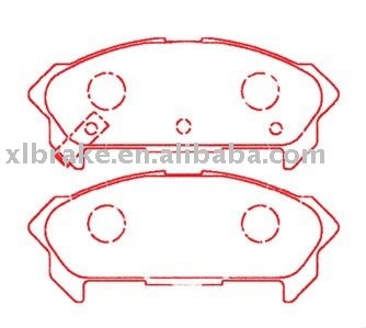 Brake Pads for Isuzu  8-94362-813-1 107.8 mm 46.5 mm 15.5 mm