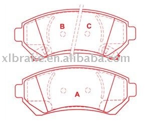 Brake Pads for Buick--GDB1308