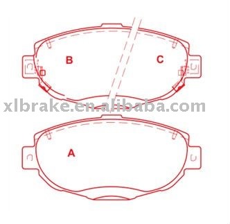 Brake Pads for Lexus  D571-7451