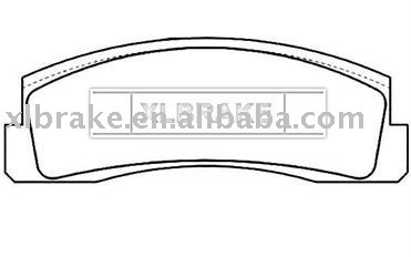 Lada Brake Pads   2121-350 1090