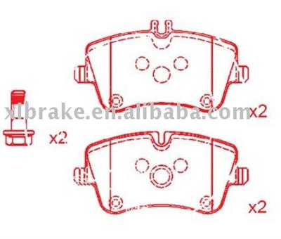 Brake Pads for Mercedes-Benz  D872-7747 , 0034206020,GDB1413