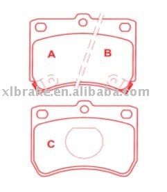 KIA D402-7291 Brake Pads