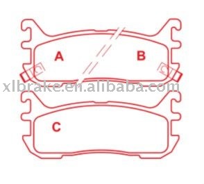 Mazda  D636-7514 Brake Pads