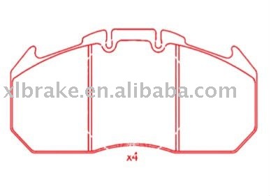 Brake Pads for Renault  D1310-8425, 5001855646, GDB5086