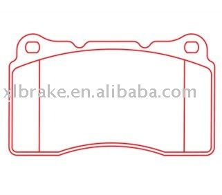 Brake Pads for Volvo  D1016-7919, 30645135, GDB1608
