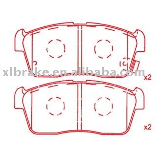 Suzuki  D1225-8344 Brake Pads