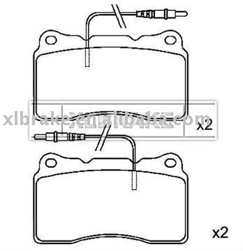 Peugeot Gdb1431 , 4252. 07 Brake Pads