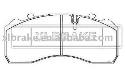 Iveco  GDB5072 Brake Pads