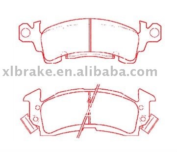 Cadillac--GDB742 Brake Pads