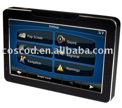 5.0 inch Portable GPS Navigator
