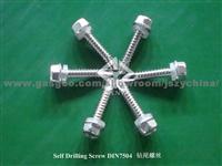 Self-Drilling Screw Hex Washer Head With EPDM