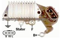 Voltage Regulator Nippondenso 1260001940 126001940