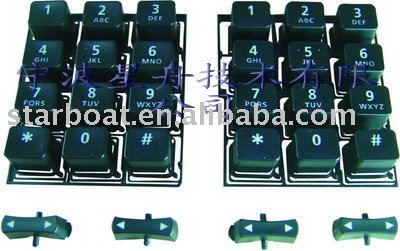 key to telephone ( double-injection mould )