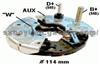 Rectifier bridge BOSCH 1127320692  JOHN DEERE A187905  KHD 1321074