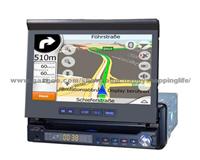 7 Inch Autoradio with DVD 800 x 480 - GPS Bluetooth