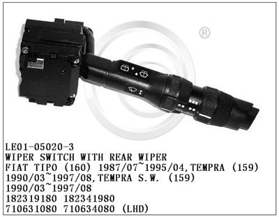 Wiper Switch With Rear Wiper LE01-05020-3 182319180