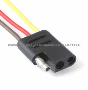 Trailer Plug (TP-40) 3 Way Flat Plug(1Male/2Female)