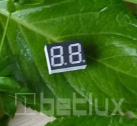 0.30 inch double seven segment led display