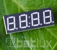 0.28 inch 7 segment led display 4 digit