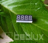 0.36 inch four seven segment led display