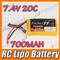 700mah 7.4V 20c RC Lipo Battery