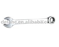 Combination Open Ratchet and Ring Ratchet wrench