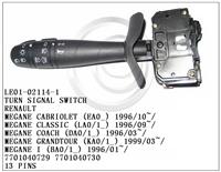 Turn Signal Switch for Renault 7701040729