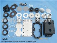 Semiconductor rectifier Module structural parts