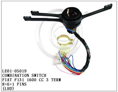 Combination Switch with Rear Wiper for Fiat LE01-05019