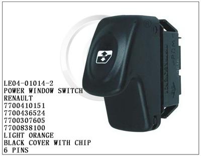 Power Window Switch for Renault 7700410151