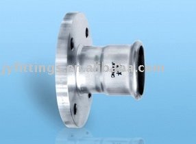 Adapter flange of stainless steel pipe fitting
