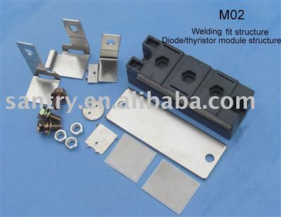 Power semiconductor module structural parts